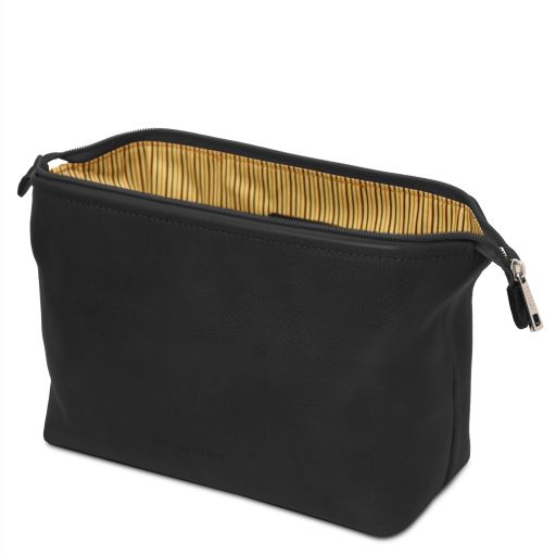 Smarty - Leather toiletry bag - Small size