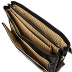 Alessandria - Leather multi compartment TL SMART laptop briefcase