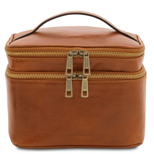 Eliot - Leather toiletry bag