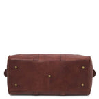 Oslo - Leather travel duffle bag - Weekender bag