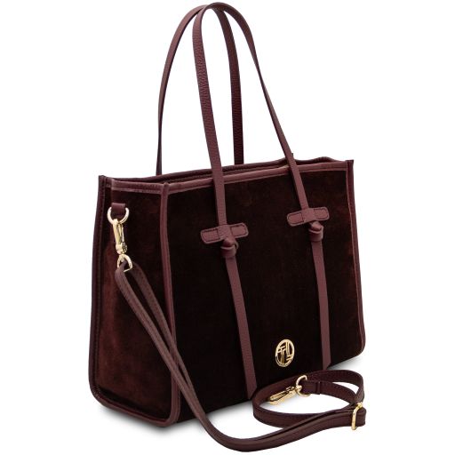 Frame - Suede leather shoulder bag