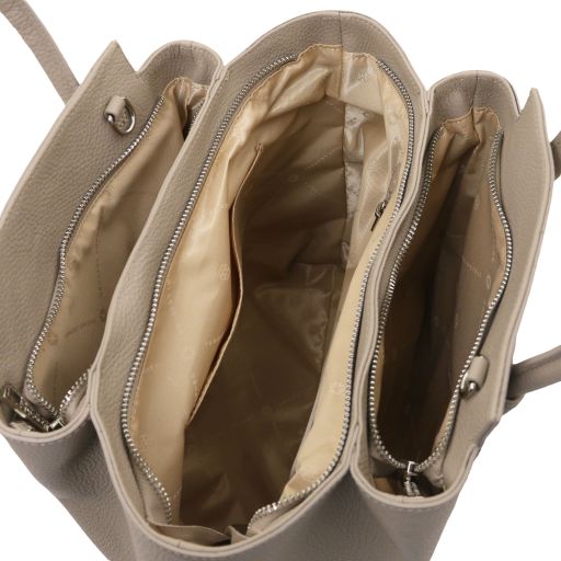 Tulipan - Sac à main en cuir
