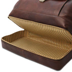 Giotto - Exclusive double-bottom leather doctor bag