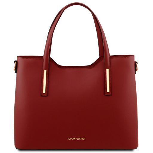 Olimpia - Sac cabas en cuir