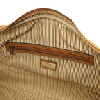 Lisbona - Travel leather duffle bag - Small size