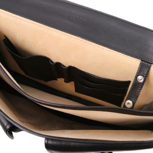 Ancona - Leather messenger bag