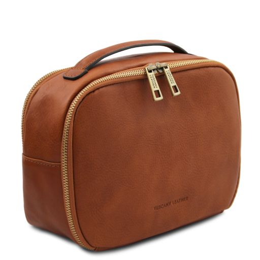 Marvin - Leather toiletry bag