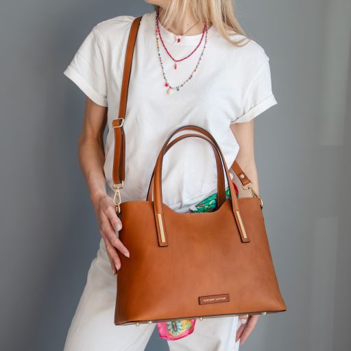 Olimpia – Italian Leather Tote Bag