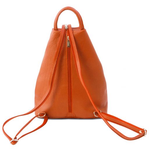 Shanghai - Sac à dos en cuir souple