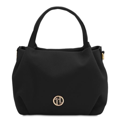 Nora - Sac à main en cuir souple