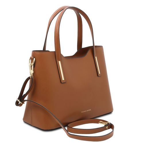Olimpia - Sac cabas en cuir