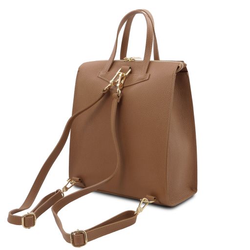 TL Bag - Sac à dos pour femme en cuir
