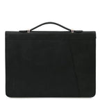 Costantino - Leather document case with handle