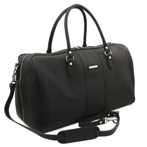 Lisbona - Travel leather duffle bag - Large size Secondary image