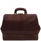 Giotto - Exclusive double-bottom leather doctor bag