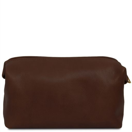 Smarty - Leather toiletry bag - Large size