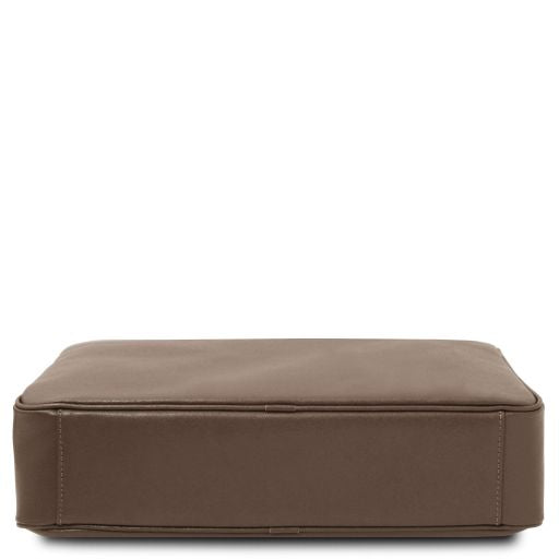 Torino - Cartable porte ordinateur en cuir Saffiano