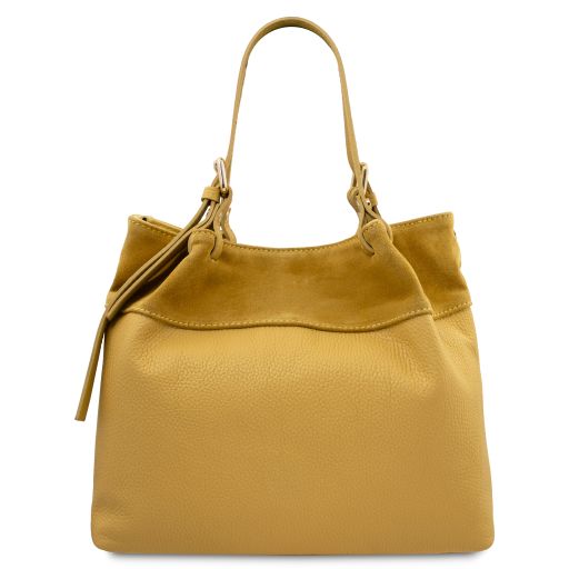 DIADE — Soft Leather Shopping Bag