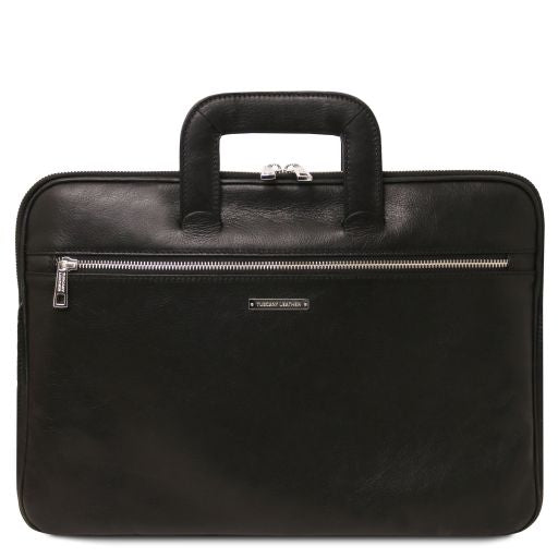 Caserta - Document Leather briefcase Main image