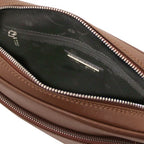 Luke - Saffiano leather crossbody bag for men