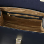 Julia - Italian Leather Handbag – Compact Structure with Architectural Precision