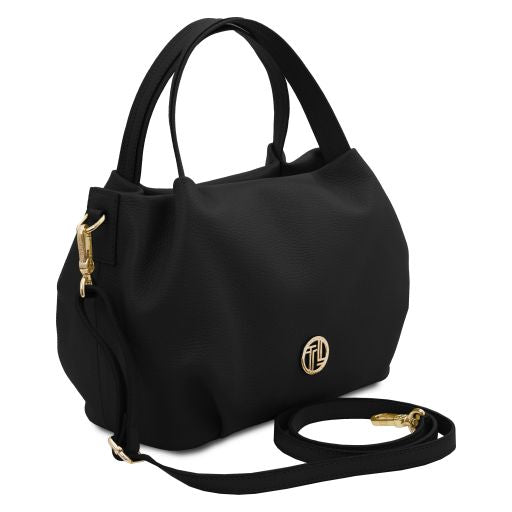 Nora - Sac à main en cuir souple