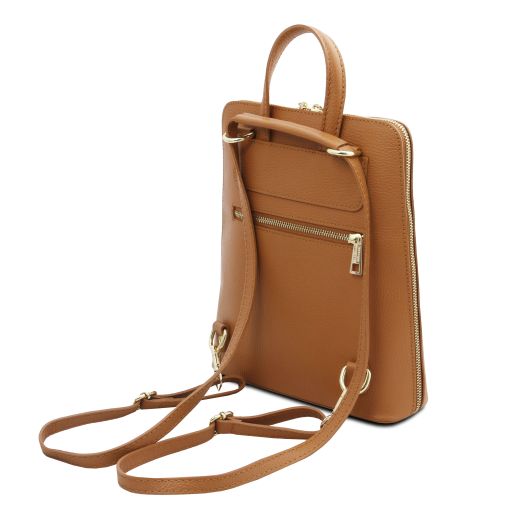 TL Bag - Small leather backpack for women