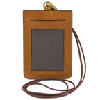 Leather badge holder