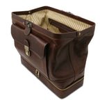 Giotto - Exclusive double-bottom leather doctor bag