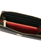 Financier - Exclusive zip around leather wallet