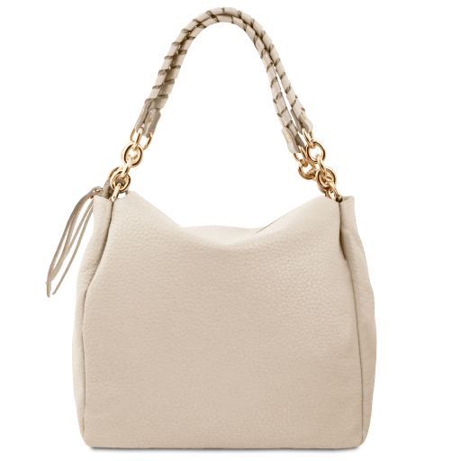 Amy - Sac shopping en cuir souple