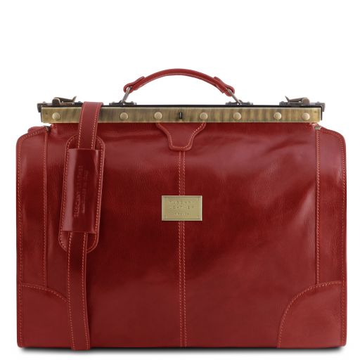 Madrid - Gladstone Leather Bag - Small size