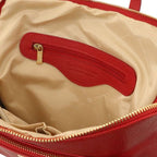 TL Bag - Sac à dos pour femme en cuir souple