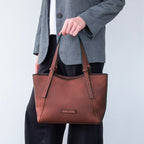 LIBRA — Italian Leather Shopper Bag
