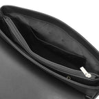 Messenger - Sac messenger en cuir Saffiano