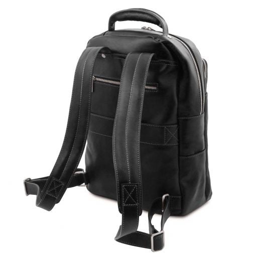 Melbourne - Leather laptop backpack