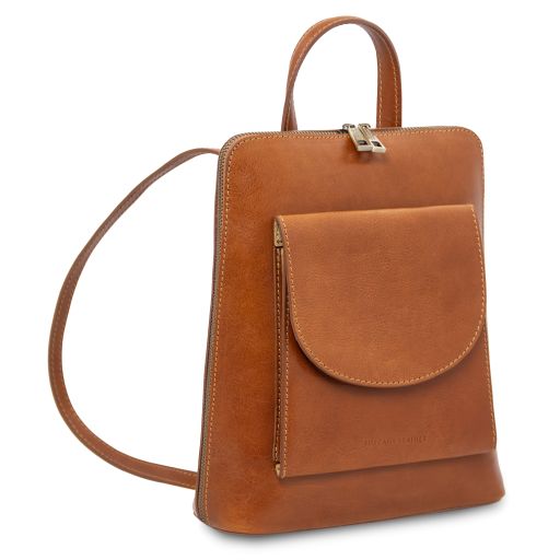Paris - Small leather backpack for women Secondary image