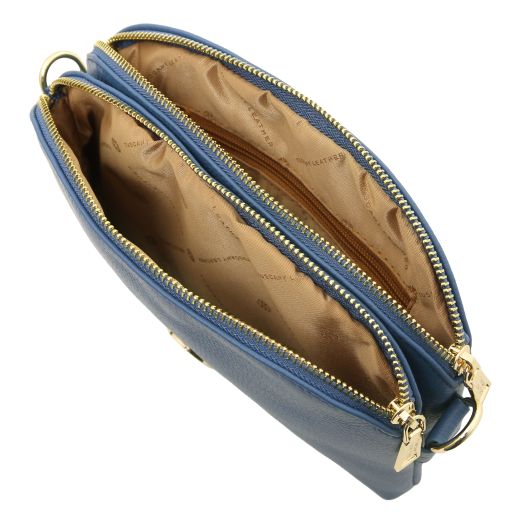 Lily - Sac bandoulière en cuir souple