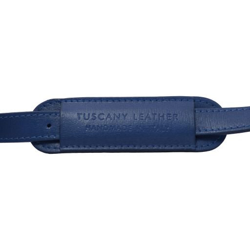 Palermo - Serviette en cuir Saffiano avec 3 compartiments