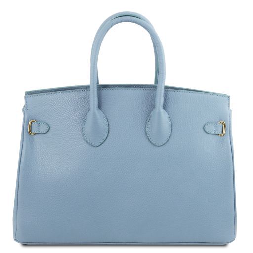 TL Bag - Sac à main pour femme avec finitions couleur or