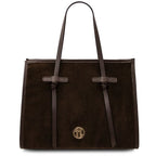 Frame - Suede leather shoulder bag