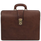 Canova - Leather Doctor bag briefcase 3 compartments