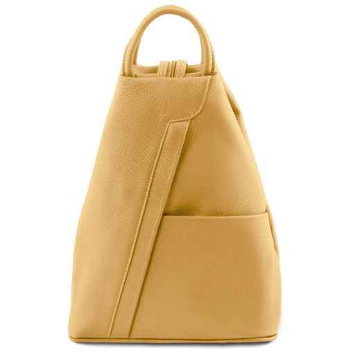 Shanghai - Sac à dos en cuir souple