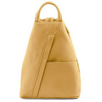 Shanghai - Sac à dos en cuir souple