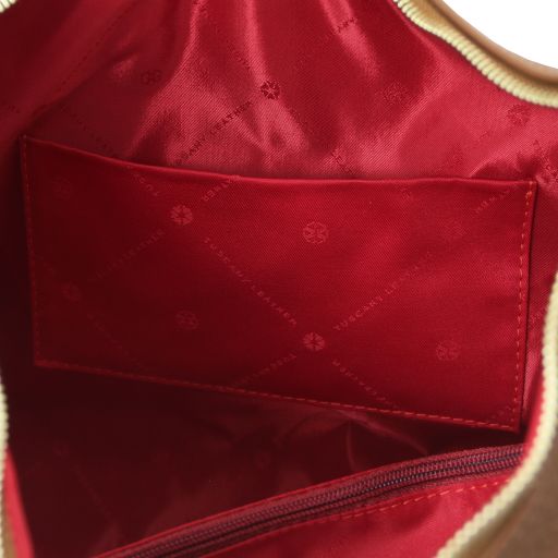 PLENIA — Oversized Leather Shopper Bag