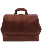 Giotto - Exclusive double-bottom leather doctor bag