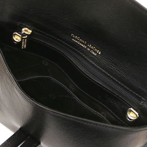 TL Bag - Metallic leather clutch