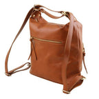 TL Bag - Leather convertible backpack shoulderbag