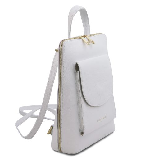 TL Bag - Small leather backpack for women