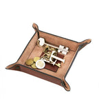 Exclusive leather valet tray small size